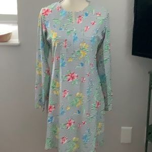 Ibkul Dress with Flowers Medium